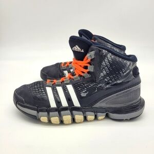 Adidas Adipure Crazy Quick Basketball Shoes Size 4.5 Youth Black Grey